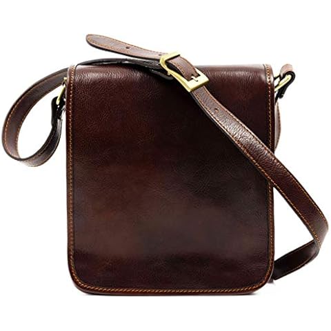 Time Resistance Leather Messenger Bag for Men and Women Shoulder Crossbody Bag Cover