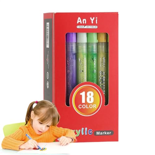 アクリルペイントペン、細字ペイントマーカー、防水ペイントツール、クラフトアートメイキング用品、プロのアーティストや初心者向け