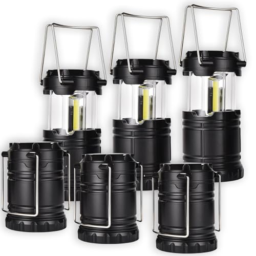 Lantern-Collapsible-Camping-Light-Battery-Operated-Lanterns-LED-Super-Bright-for-Power-Outages-Indoor-Emergency-Outdoor-Camping-Hiking-Kit-6-COB Lantern Collapsible Camping Light, Battery Operated Lanterns LED Super Bright for Power Outages Indoor Emergency Outdoor Camping Hiking Kit (6, COB) - Image 1