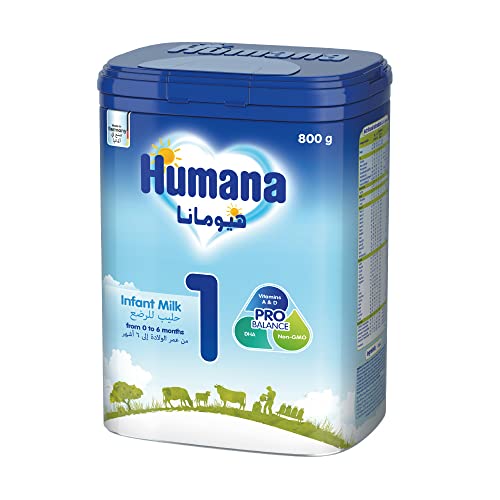 Humana PROBALANCE™ Infant Formula Milk Stage 1 | Non-GMO | Essential Nutrients | 0-6 Months (800G Pack)