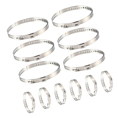 ZWTPGKRD Lot de 12 ustensiles de Cuisine en Acier Inoxydable, Facile à Nettoyer, Rouleau à Viande réglable, Pince à Roulade, pour la Cuisine à Domicile, Ensemble de Pinces de Cuisine