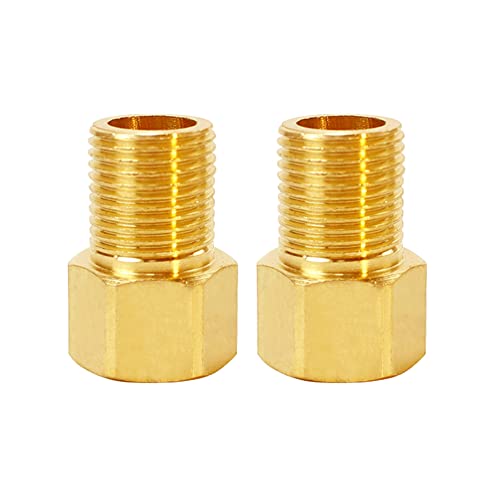 Hooshing 2PCS Brass Pipe Fitting 1/2