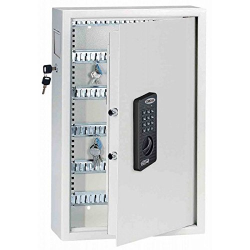 RottnerKeytronic 100 Key Cabinet with Electronic Lock and Keytags, 4486