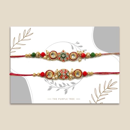 Image of The Purple Tree Rakhi for Brother - Rakshabandhan Gift for Bhai