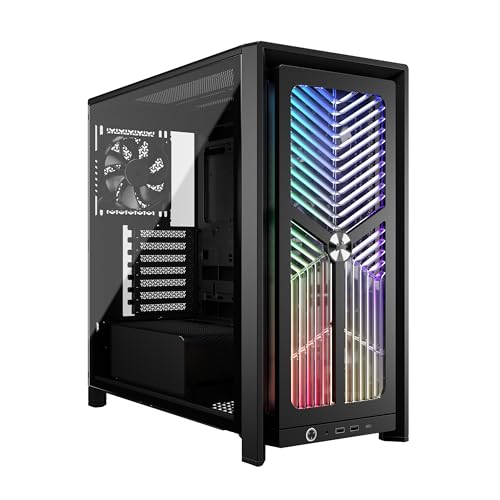 Image of Corsair Frame 4000X RS Modular Mid-Tower ATX PC Case - Black