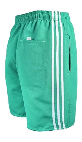 Kit 5 Bermudas Masculinas, Tactel, 3 Bolsos, P, M, G, GG, XG, XGG (Cores escuras sortidas, XG)