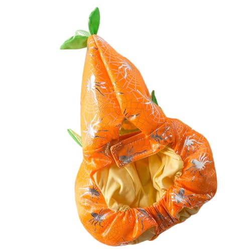 Disfraz de calabaza Halloween para perros pequeños