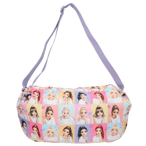 {Bolsas Deporte Niña Top Model Bolsas Deporte Depesche 12595 TOPModel Snap Shots-Bolso Cruzado con diseño Colorido, Bandolera con Motivo de Modelo y Correa Ajustable para...