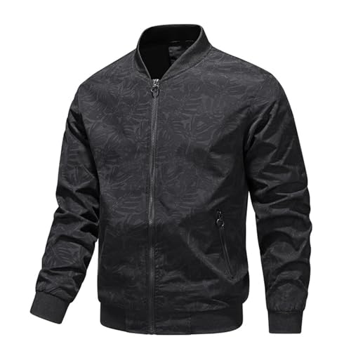 Stile alla moda: questa giacca da uomo è una parte moderna assolutamente alla moda per il rock, perfetta per tutti coloro che sono molto sulla strada in viaggio. Abbinate con i jeans per un look accattivante.