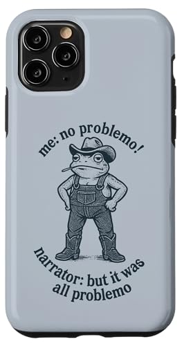 Western Frog Meme Me No Problem i[^[ JE{[C X}zP[X iPhone 11 Pro p