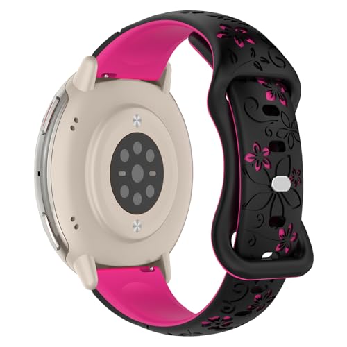 [SumNeol] 20mm �o���h Amazfit Active 3 Premium/Active 2 Square/active2/Bip 3 Pro/Bip 3 �Ή� �V���R���f�� �}�[�g�E�H�b�`�x���g �ʋC�� �y�� �����\ �j�����p �����o���h 