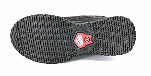 Skechers Uomo Work Relaxed Fit: Soft Stride - Grinnell Sneaker In Nero, Taglia 45.5 - 6
