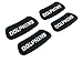 EyeBlack Dolphins Team Sports Under Eye Sticker | College/University, High School, Pro Football, Softball, Baseball, Community Sports, Little League | Easy Stick and Peel | 24 Strips (12 Pairs)