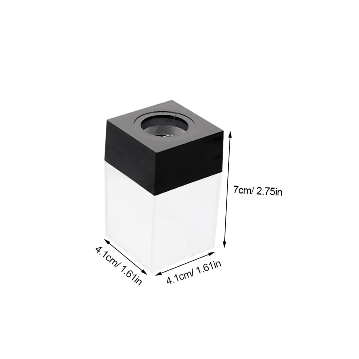 jojofuny 12piezas Caja De Clips Magnéticos Para Escritorio Escuela y Oficina Organizador De Clips Magnético Accesorios De Oficina