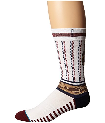 Stance Men's Sentry Orioles White Socks LG