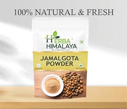 Jamalgota Powder For Hair, (50 GM) Croton Seed | Croton Tiglium Seed | Make Paste