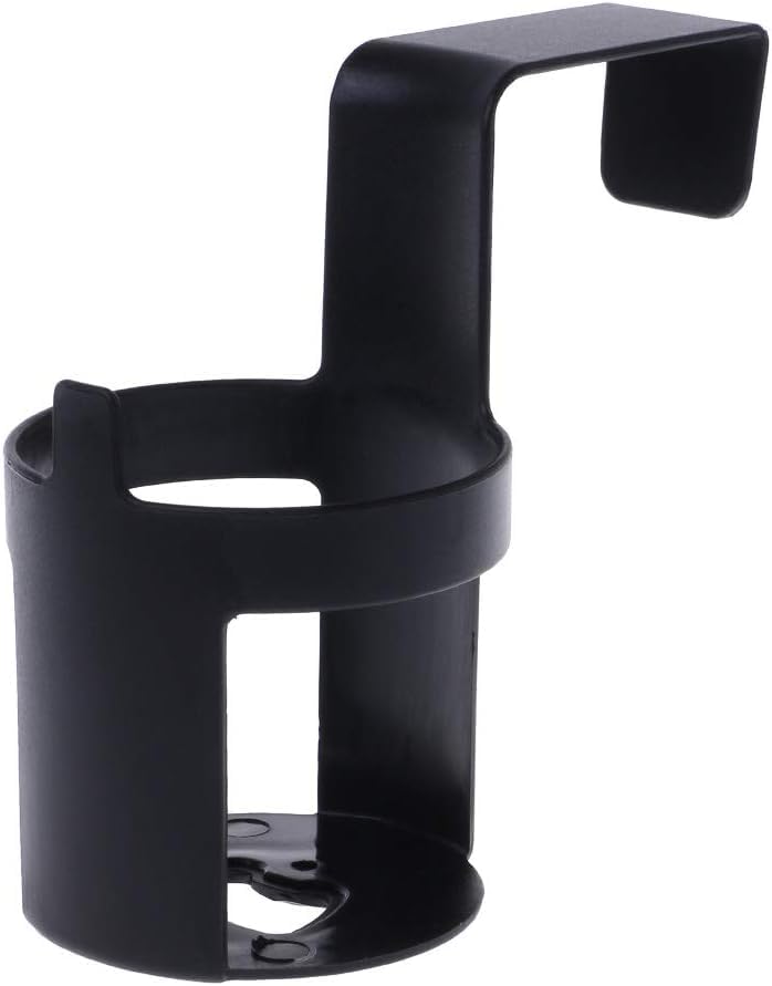 Portavasos para auto negro con gancho para botella miniatura 1