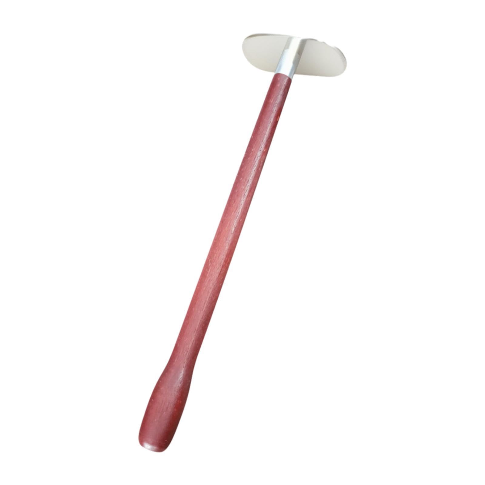 Herramienta de Masaje Gua Sha, Tabla de Corporal de Latón, Ergonómica, Portátil, Ligera, con Mango Largo, Ideal para Regalar O Decorar El, 37cm