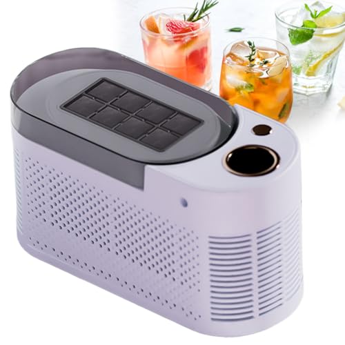 Fabricadora de hielo compacta con doble alimentación 12v y AC miniatura 1