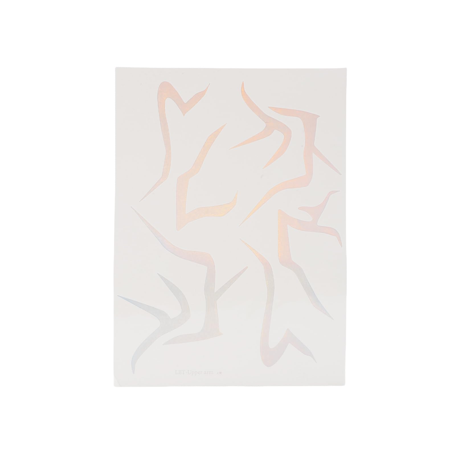 Water Transfer KPop Makeup Stickers, Durable Temporary Tattoos