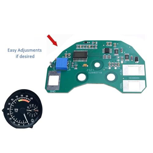 Circuito integrado para tacómetro de coche 1978-1981 repuesto panel velocímetro 7