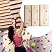 Yiju 3 Pieces Climbing Rock Climbing Holds Strengthen Grips Arms Finger Training Board Fingerboard for Indoor Athlete