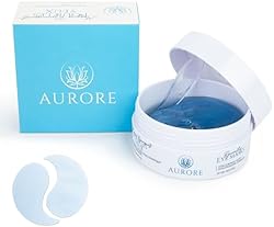 AURORE Under Eye Patches with Hyaluronic Acid & Niacinamide, 30 pairs - for Puffy Eyes, Dark Circles, Wrinkles