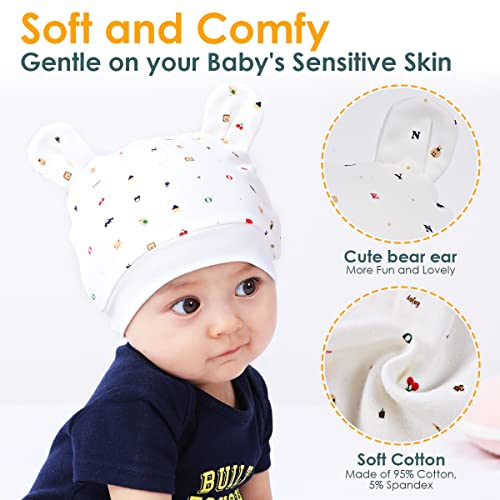 Baby Mittens Anti Scratch Baby Mittens No Scratch Mittens Baby Gloves for 0-12 Months Boys Girls