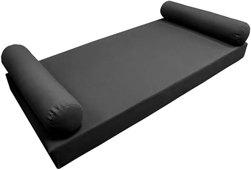 *Solo funda*-Estilo 5 Fundas de almohada para colchón de sofá cama al aire libre con borde de cuchillo Twin-XL -AD003