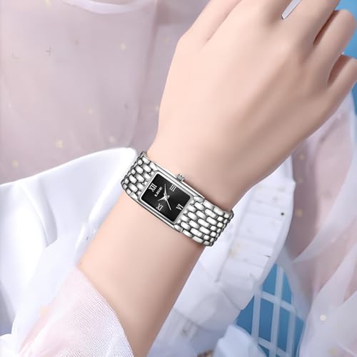 Image of LIGE Watches for Women Luxury Ladies Quartz Wrist Watches with Stainless Steel Bracelet,Waterproof.Womens Casual Fashion Small Watch Bracelet
