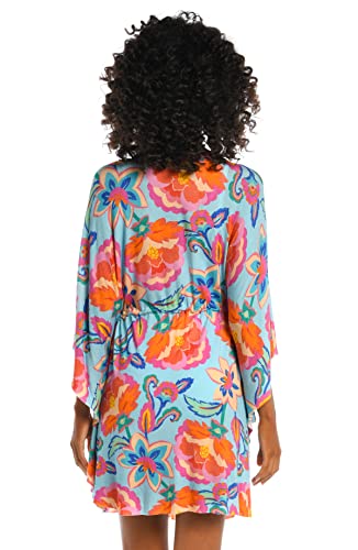 La Blanca Womens V-Neck Caftan Swimsuit Cover Up2