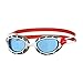 Zoggs Gafas de natación, Adultos Unisex, Blanco/Rojo/Tinte, una una talla
