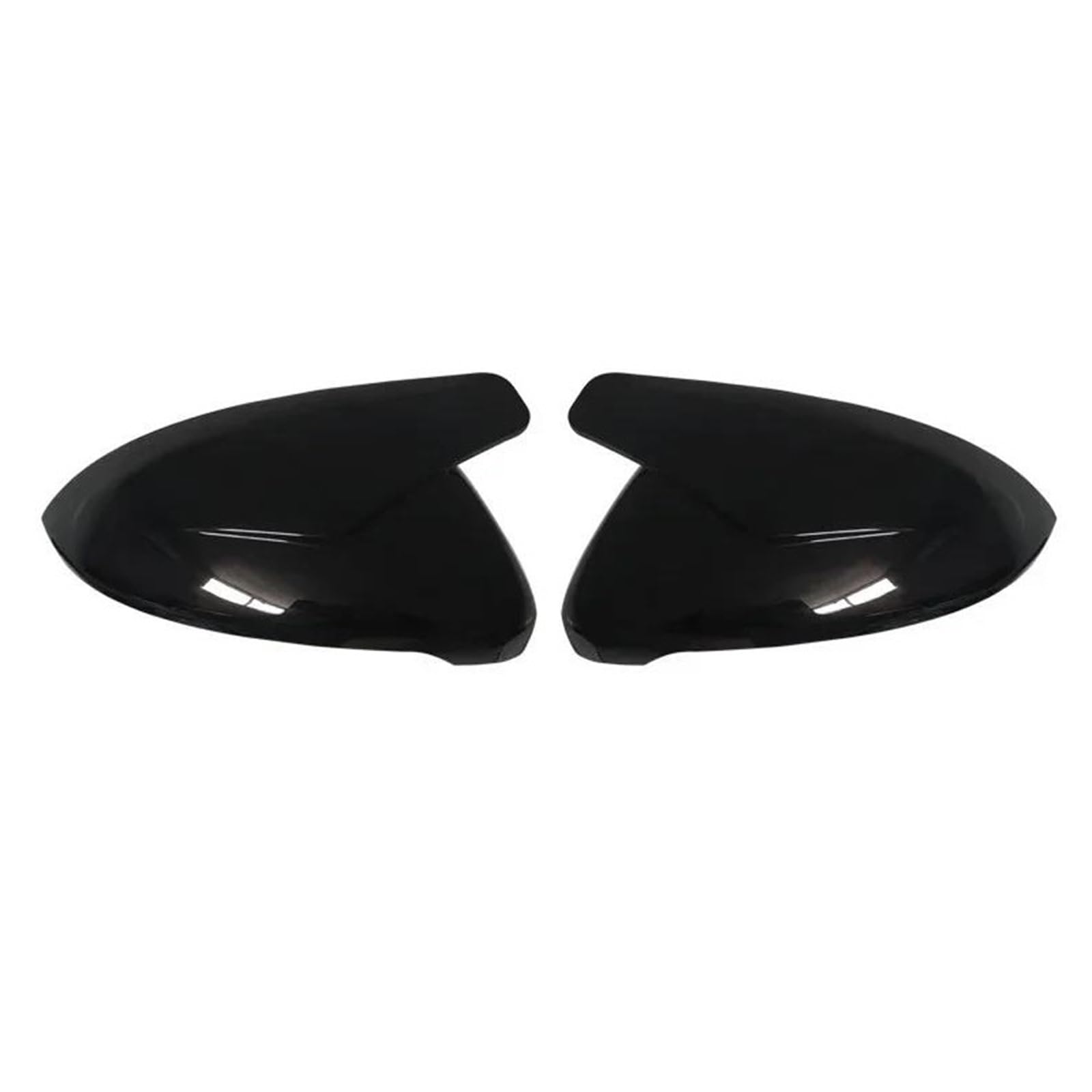 Coques de rétroviseurs pour VW Golf Mk7 GTI capuchons noir brillant auto