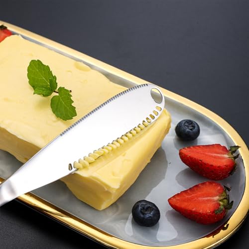 RLMVGBX Stainless Steel Butter Spreader, Butter Knife - 3 in 1 Kitchen Gadgets - Image 5