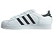 adidas Originals womens Superstar Sneaker, White/Black/White, 9.5 US