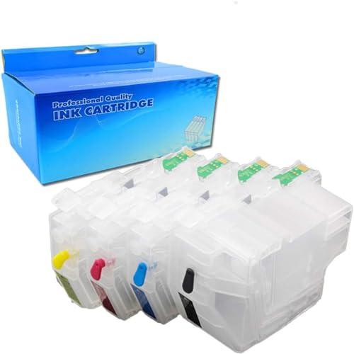 Ouguan® - 4 cartucce d'inchiostro ricaricabili