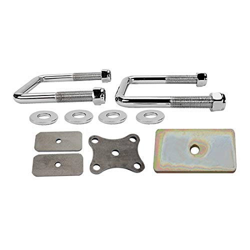 Front Spring U-Bolt Kit, Fits Ford Model T - 1934, Chrome