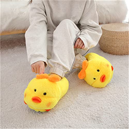 Women's animal slippers Cute Pig Slippers Comfortable warm winter plush slippers Fun home cotton shoes4