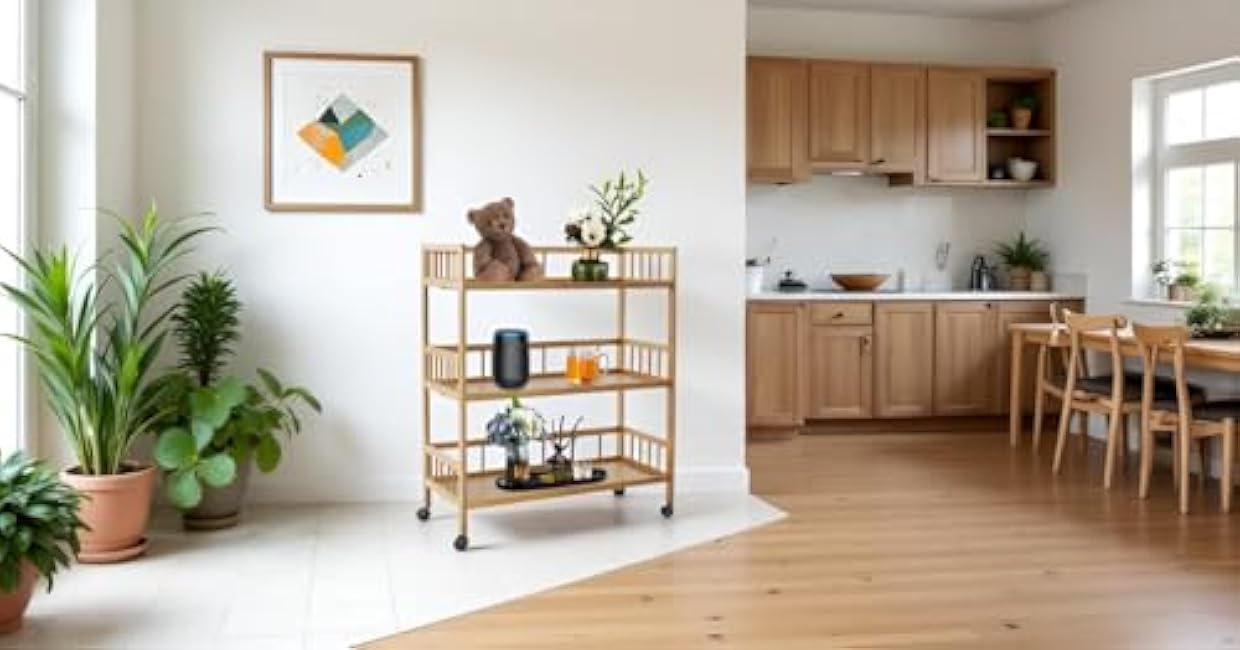 3 Tier Rolling Cart, 27.5¡Á11.8¡Á32.3 Portable Removable Kitchen Trolley with Universal Wheels, Storage Organizer Utility Cart for Living Room Kitchen-AVBHvqoq