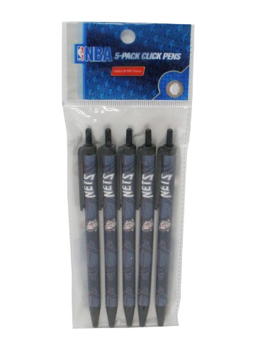 NBA New Jersey Nets Disposable Click Pens