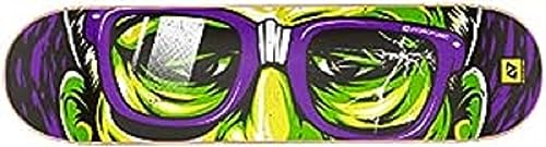 Hydroponic Glasses Skateboard, Adultos Unisex, Lila, 8.5 Pulgadas Hydroponic Glasses Skateboard, Adultos Unisex, Lila, 8.5 Pulgadas