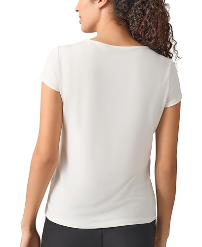 Image of Kasper Women's Cap Sleeve, Cowl-Neck Jersey Top