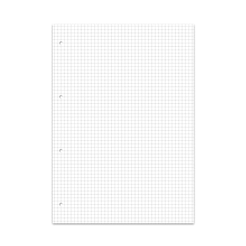 Staufen Ursus Style College Notepad, Pack of 5, DIN A4, Line Style 22 (5 mm Squared), 80 Sheets, 4-Hole Punch - Image 4