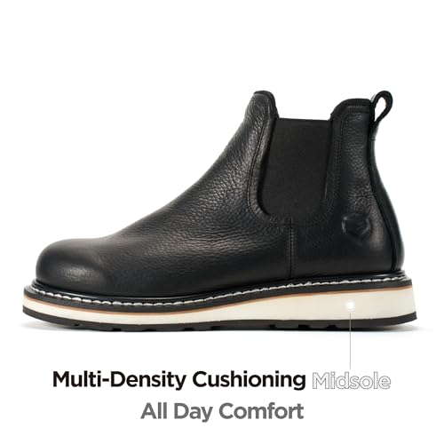 Image of SUREWAY Men's 6 Inch Slip On Chelsea Work Boots