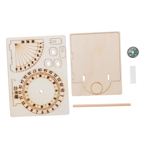 Toyvian 2 Stück DIY Sonnenuhr Modell Wissenschaftliches Solarium Lernspielzeug Robustes Antikes Sonnenuhren Modell für Experimente und Naturwissenschaftlichen Unterricht Toyvian 2 Stück DIY Sonnenuhr Modell Wissenschaftliches Solarium Lernspielzeug Robustes Antikes Sonnenuhren Modell für Experimente und Naturwissenschaftlichen Unterricht