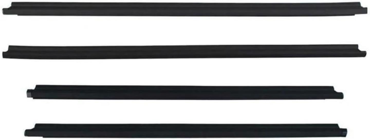 モールディングトリム 4個入り 車窓ガラスシールストリップ サイド