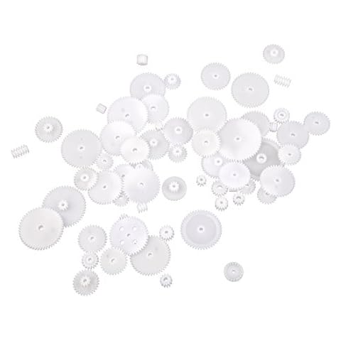 REFURBISHHOUSE 58 Styles Plastic Gears Cog Wheels All The Module 0.5 Robot Parts DIY Necessary Cover
