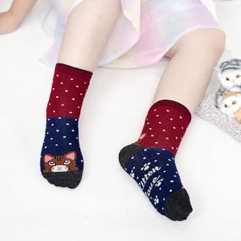 PUTUO Girls Socks Novelty Animal Cotton Socks, Kids Lebanon