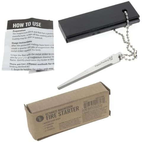 SE Waterproof Magnesium Firestarter Kit FS374 Cover