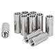 10 Stück Lange Stangenmutter M12 x 1,75 Innengewinde 16mm OD 40mm Länge Rundes Langmuttern Gewindehülsen Edelstahl Verbindungsmuttern Set für Ersatz Wartung